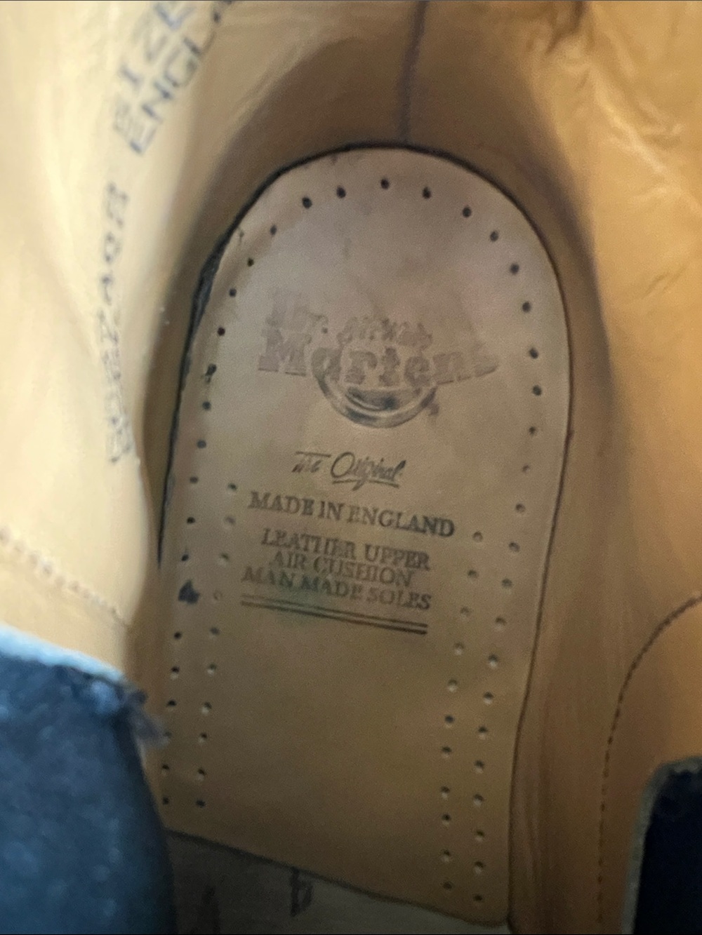 Dr. Martens Kids Mono Milled Nubuck Chelsea Boots Size 4 - Picture 7 of 8